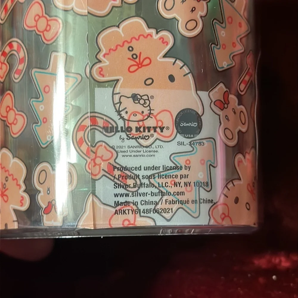 New Hello Kitty Christmas Tumbler with Straw